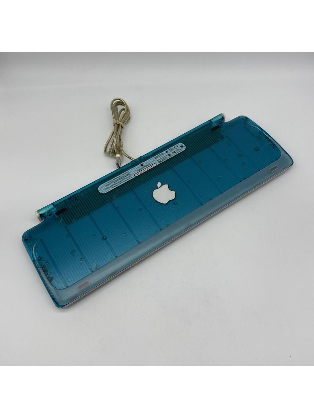 Vintage USB WIRED  Apple Keyboard  Blue  Model M2452 - Tested Working